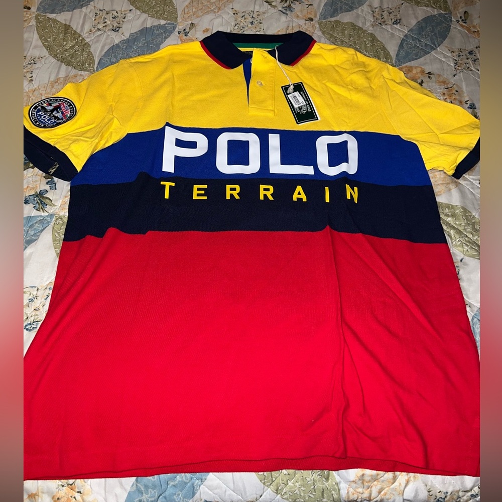 Polo Ralph Lauren men’s Terrain polo shirt Sz L New